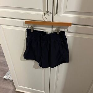 CRZ YOGA Women's Navy Athletic Shorts